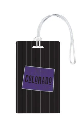 612 My Home State Colorado Luggage Tag 4 612 My Home State Colorado Luggage Tag - Image 4