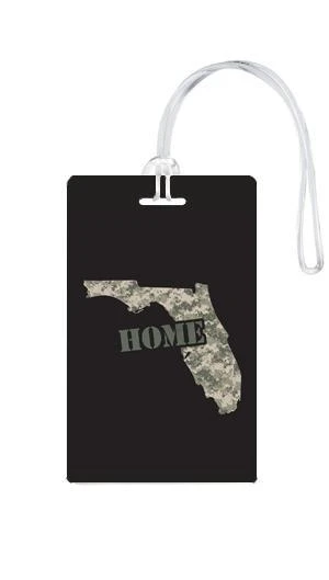 612 My Home State Florida Luggage Tag 6 612 My Home State Florida Luggage Tag - Image 6