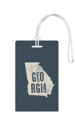 612 My Home State Georgia Luggage Tag 10 612 My Home State Georgia Luggage Tag -Victorinox Shop 612 My Home State Georgia Luggage Tag 3