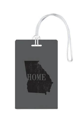 612 My Home State Georgia Luggage Tag 4 612 My Home State Georgia Luggage Tag - Image 4