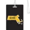 612 My Home State Massachusetts Luggage Tag