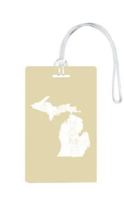 612 My Home State Michigan Luggage Tag 16 612 My Home State Michigan Luggage Tag -Victorinox Shop 612 My Home State Michigan Luggage Tag 8