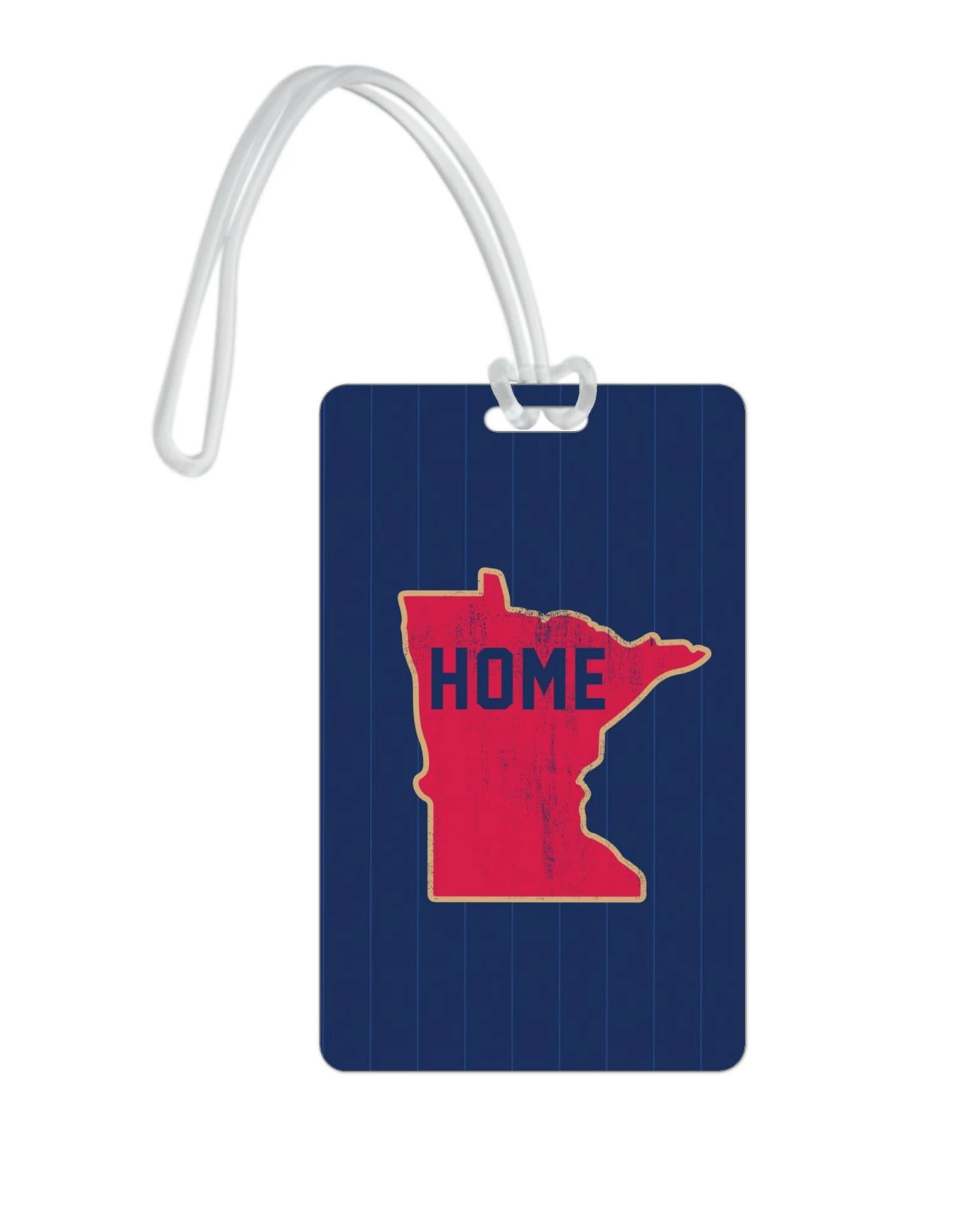 612 My Home State Minnesota Luggage Tag 3 612 My Home State Minnesota Luggage Tag - Image 3