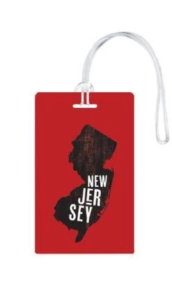 612 My Home State New Jersey Luggage Tag -Victorinox Shop 612 My Home State New Jersey Luggage Tag 3