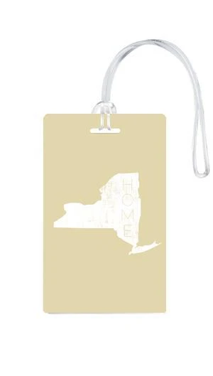 612 My Home State New York Luggage Tag 7 612 My Home State New York Luggage Tag - Image 7