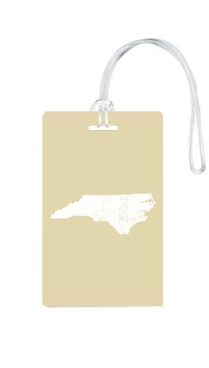 612 My Home State North Carolina Luggage Tag 10 612 My Home State North Carolina Luggage Tag - Image 10