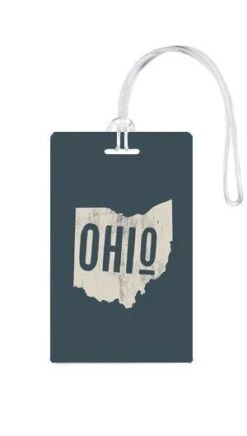 612 My Home State Ohio Luggage Tag 12 612 My Home State Ohio Luggage Tag -Victorinox Shop 612 My Home State Ohio Luggage Tag 4