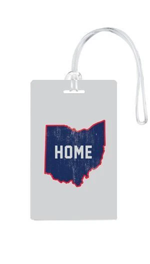 612 My Home State Ohio Luggage Tag 6 612 My Home State Ohio Luggage Tag - Image 6