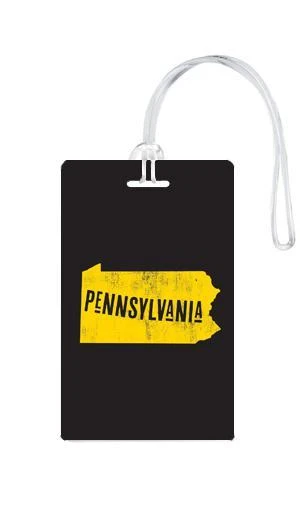 612 My Home State Pennsylvania Luggage Tag 5 612 My Home State Pennsylvania Luggage Tag - Image 5
