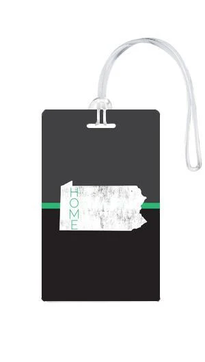 612 My Home State Pennsylvania Luggage Tag 6 612 My Home State Pennsylvania Luggage Tag - Image 6