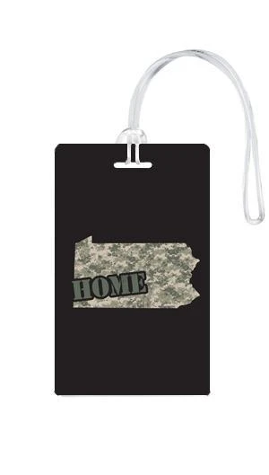612 My Home State Pennsylvania Luggage Tag 1 612 My Home State Pennsylvania Luggage Tag