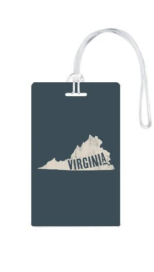 612 My Home State Virginia Luggage Tag 6 612 My Home State Virginia Luggage Tag - Image 6