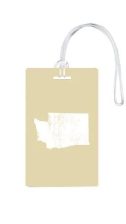 612 My Home State Washington Luggage Tag -Victorinox Shop 612 My Home State Washington Luggage Tag 5