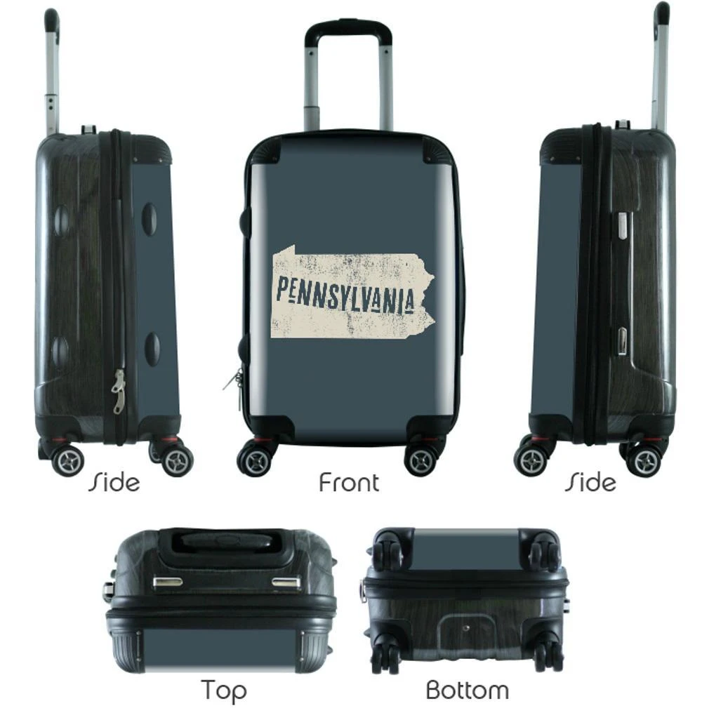 612 My Home State Pennsylvania 20" Carry-On 2 612 My Home State Pennsylvania 20" Carry-On - Image 2