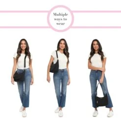 Baggallini Modern Pocket Half Moon Bag -Victorinox Shop Baggallini Modern Pocket Half Moon Bag 10