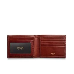 Bosca Old Leather Bifold Wallet With Card / ID Flap -Victorinox Shop Bosca Old Leather Bifold Wallet with Card ID Flap 5
