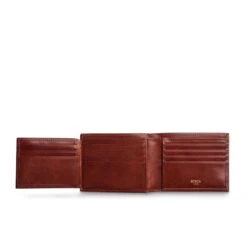 Bosca Old Leather Bifold Wallet With Card / ID Flap -Victorinox Shop Bosca Old Leather Bifold Wallet with Card ID Flap 6