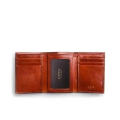 Bosca Old Leather Double ID Trifold Wallet -Victorinox Shop Bosca Old Leather Double ID Trifold Wallet 4