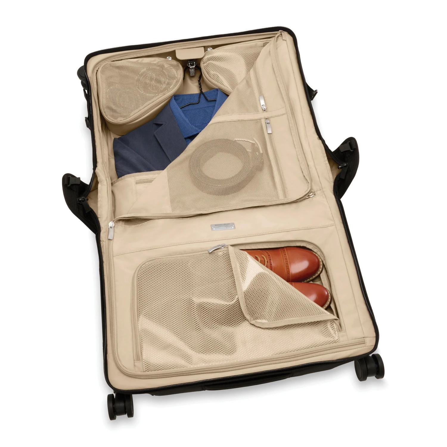 Briggs & Riley Baseline Wide Carry-On Garment Spinner 4 Briggs & Riley Baseline Wide Carry-On Garment Spinner - Image 4