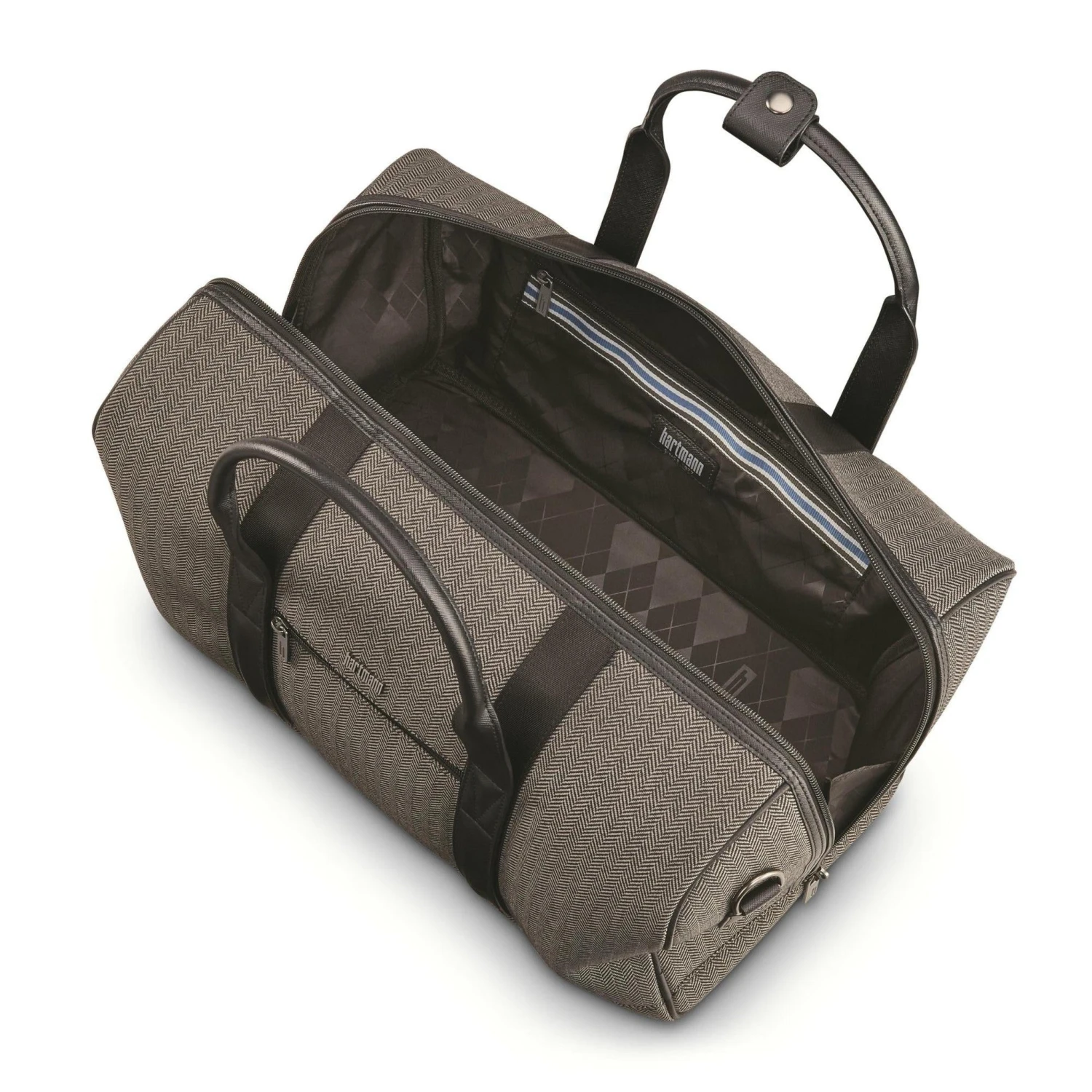 Hartmann Herringbone Deluxe Weekend Duffel 3 Hartmann Herringbone Deluxe Weekend Duffel - Image 3