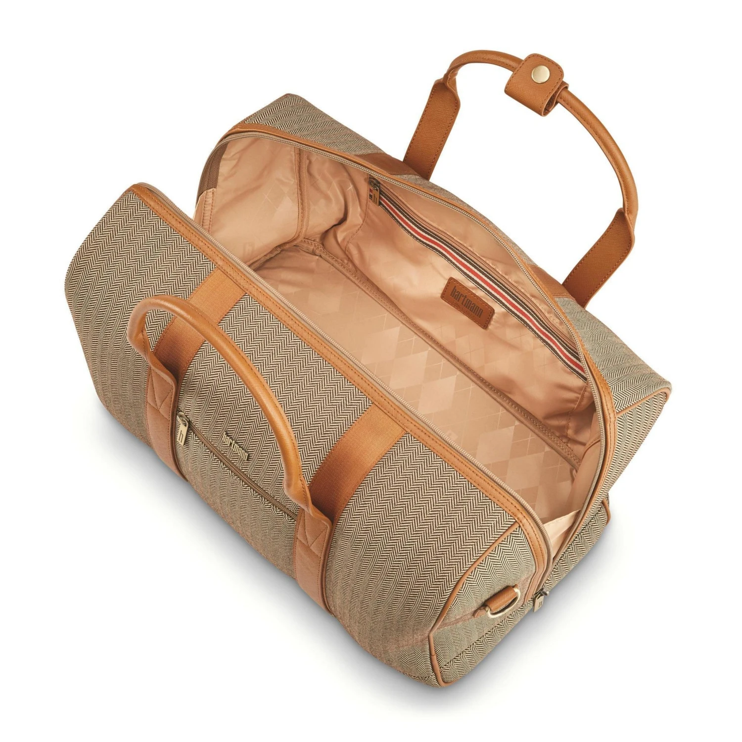 Hartmann Herringbone Deluxe Weekend Duffel 4 Hartmann Herringbone Deluxe Weekend Duffel - Image 4