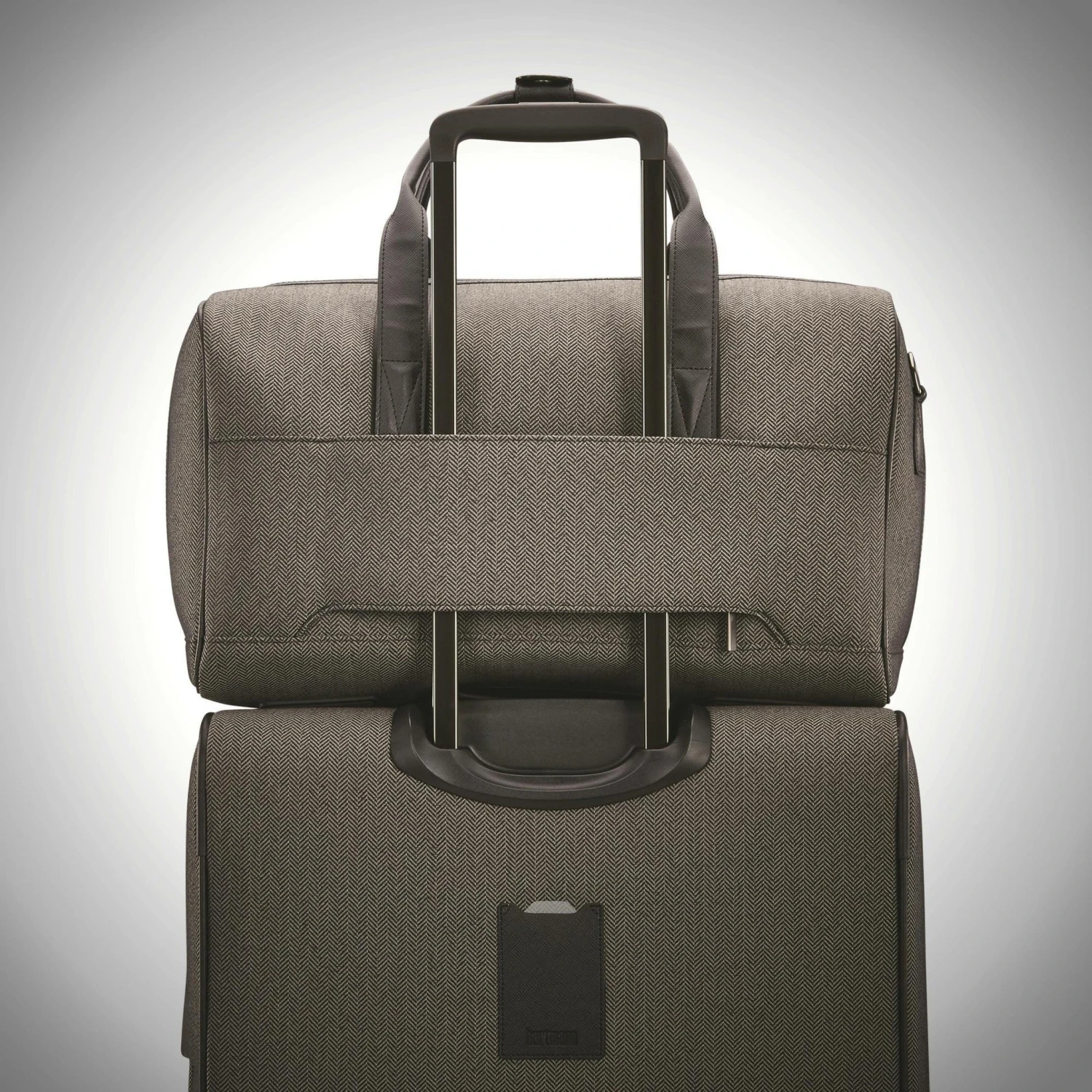 Hartmann Herringbone Deluxe Weekend Duffel 9 Hartmann Herringbone Deluxe Weekend Duffel - Image 9