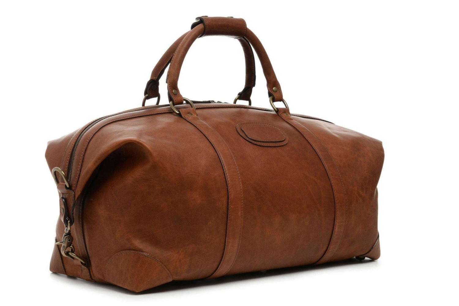 Korchmar Lux Twain Pull Leather Weekender 6 Korchmar Lux Twain Pull Leather Weekender - Image 6