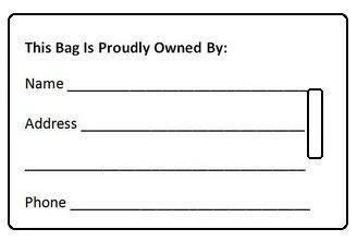 Luggage Pros "Proud Troops Supporter" Luggage Tag 2 Luggage Pros "Proud Troops Supporter" Luggage Tag - Image 2