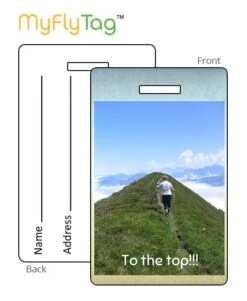 MyFly Personalized Luggage Tag - Horizontal 7 MyFly Personalized Luggage Tag - Horizontal -Victorinox Shop MyFly Personalized Luggage Tag Horizontal 4