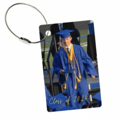 MyFly Tag Personalized Luggage Tags With Metal Loop Upgrade