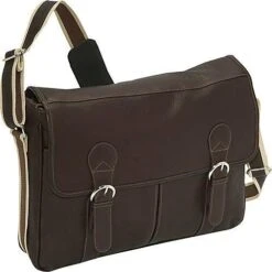 Piel Leather Classic Expandable Messenger Bag -Victorinox Shop Piel Leather Classic Expandable Messenger Bag 8