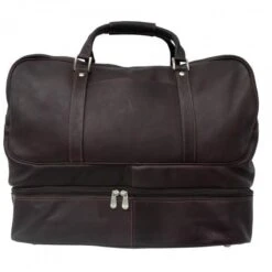 Piel Leather False-Bottom Sports Bag -Victorinox Shop Piel Leather False Bottom Sports Bag 8