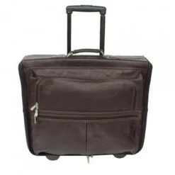 Piel Leather Garment Bag On Wheels -Victorinox Shop Piel Leather Garment Bag On Wheels 8