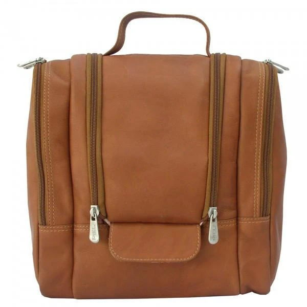 Piel Leather Hanging Travel Toiletry Kit 10 Piel Leather Hanging Travel Toiletry Kit - Image 10