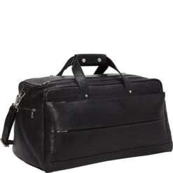 Piel Leather Hidden Pocket Duffel 8 Piel Leather Hidden Pocket Duffel -Victorinox Shop Piel Leather Hidden Pocket Duffel 3