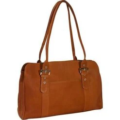 Piel Leather Ladies Buckle Business Tote -Victorinox Shop Piel Leather Ladies Buckle Business Tote 5
