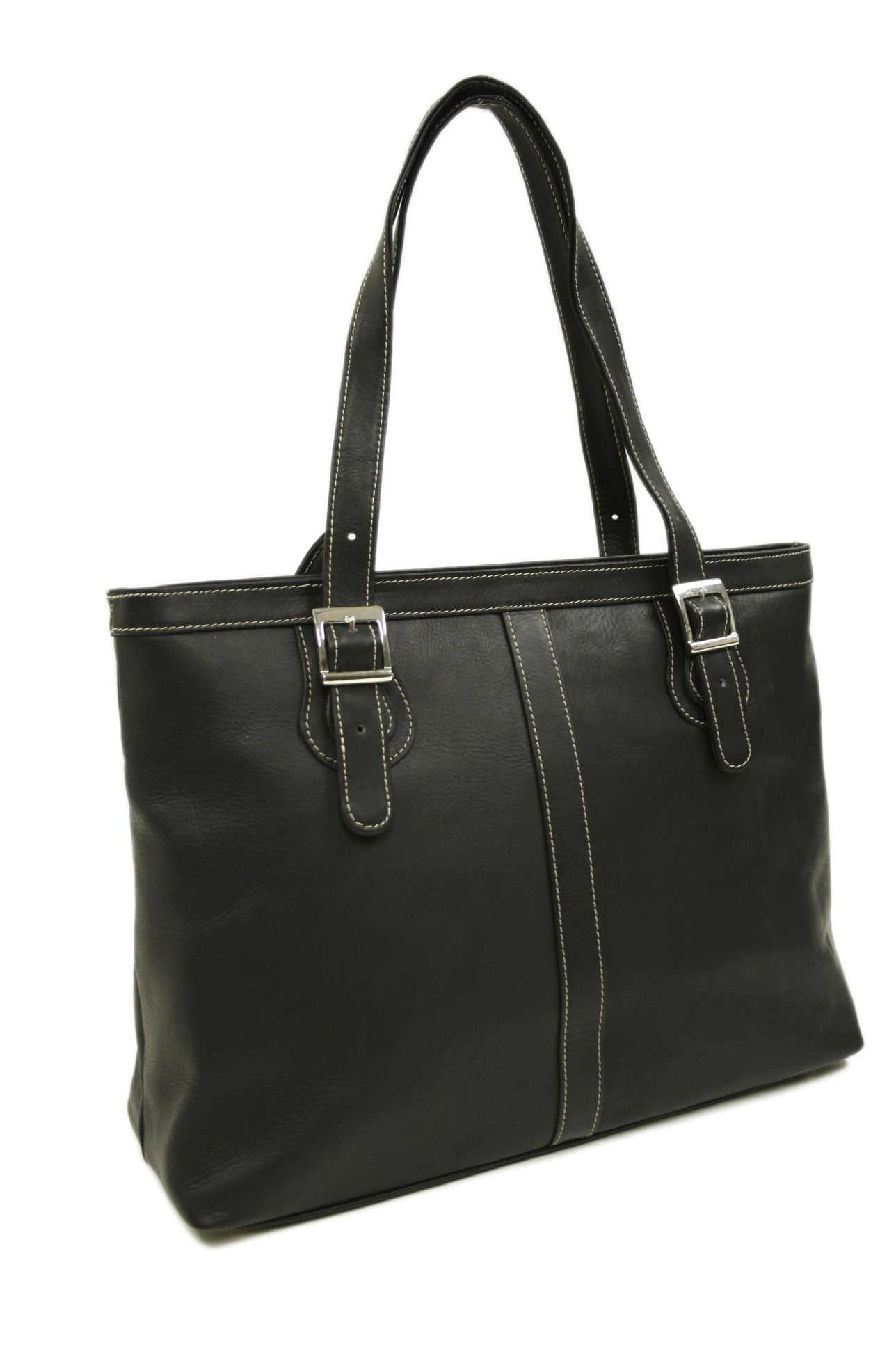Piel Leather Ladies Laptop Tote 7 Piel Leather Ladies Laptop Tote - Image 7