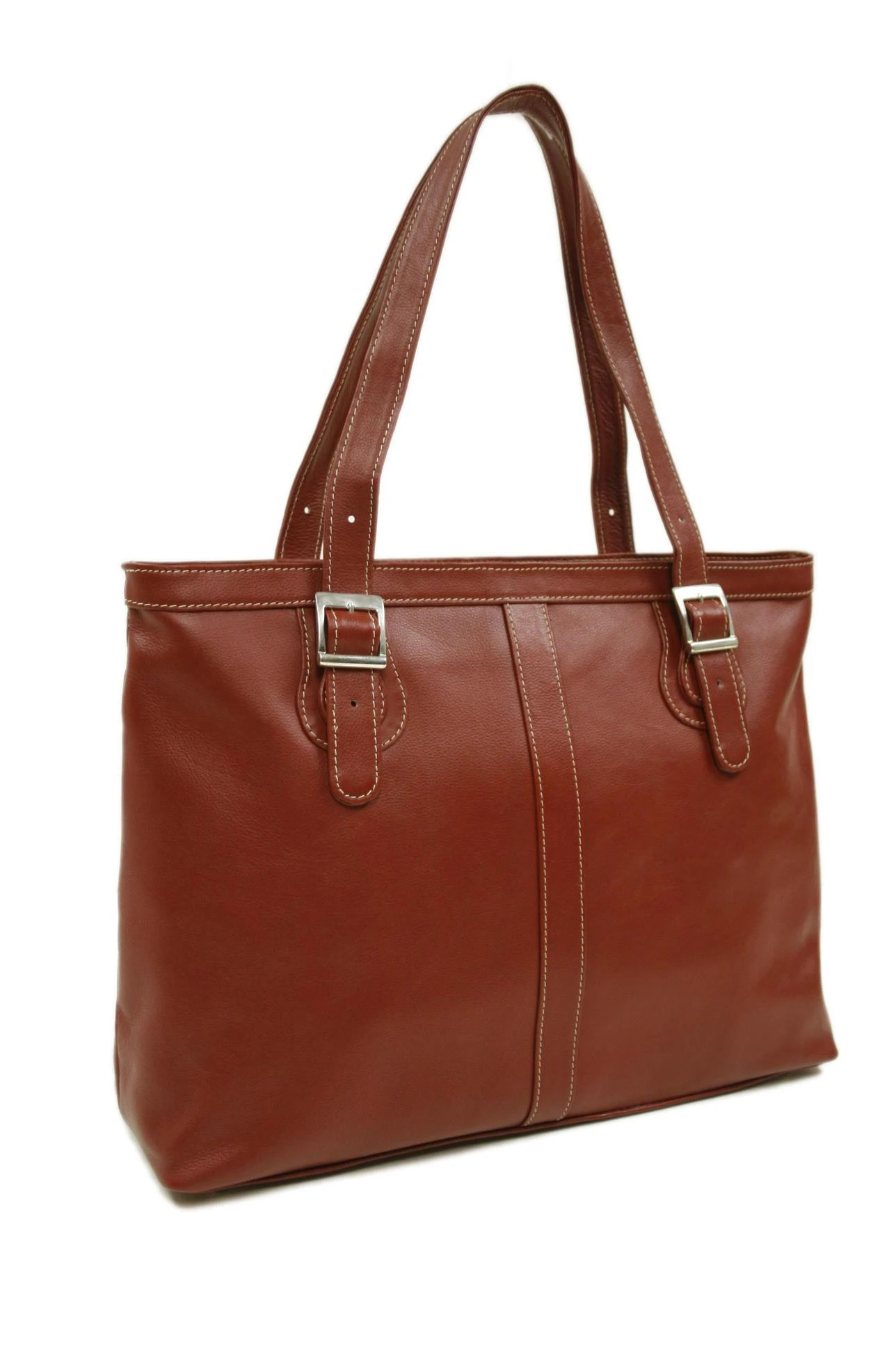 Piel Leather Ladies Laptop Tote 8 Piel Leather Ladies Laptop Tote - Image 8