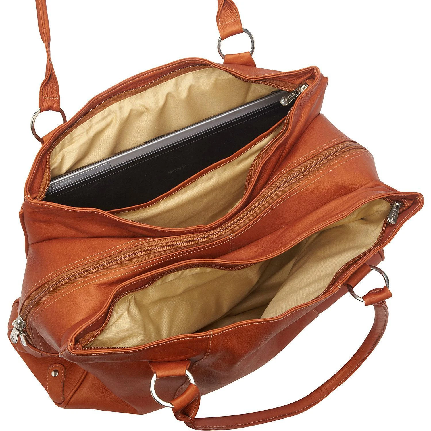 Piel Leather Laptop Travel Tote 5 Piel Leather Laptop Travel Tote - Image 5