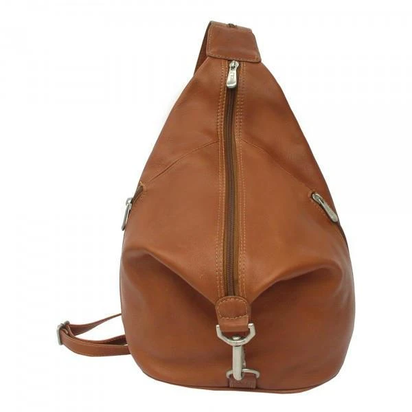 Piel Leather Three-Zip Hobo Sling 5 Piel Leather Three-Zip Hobo Sling - Image 5