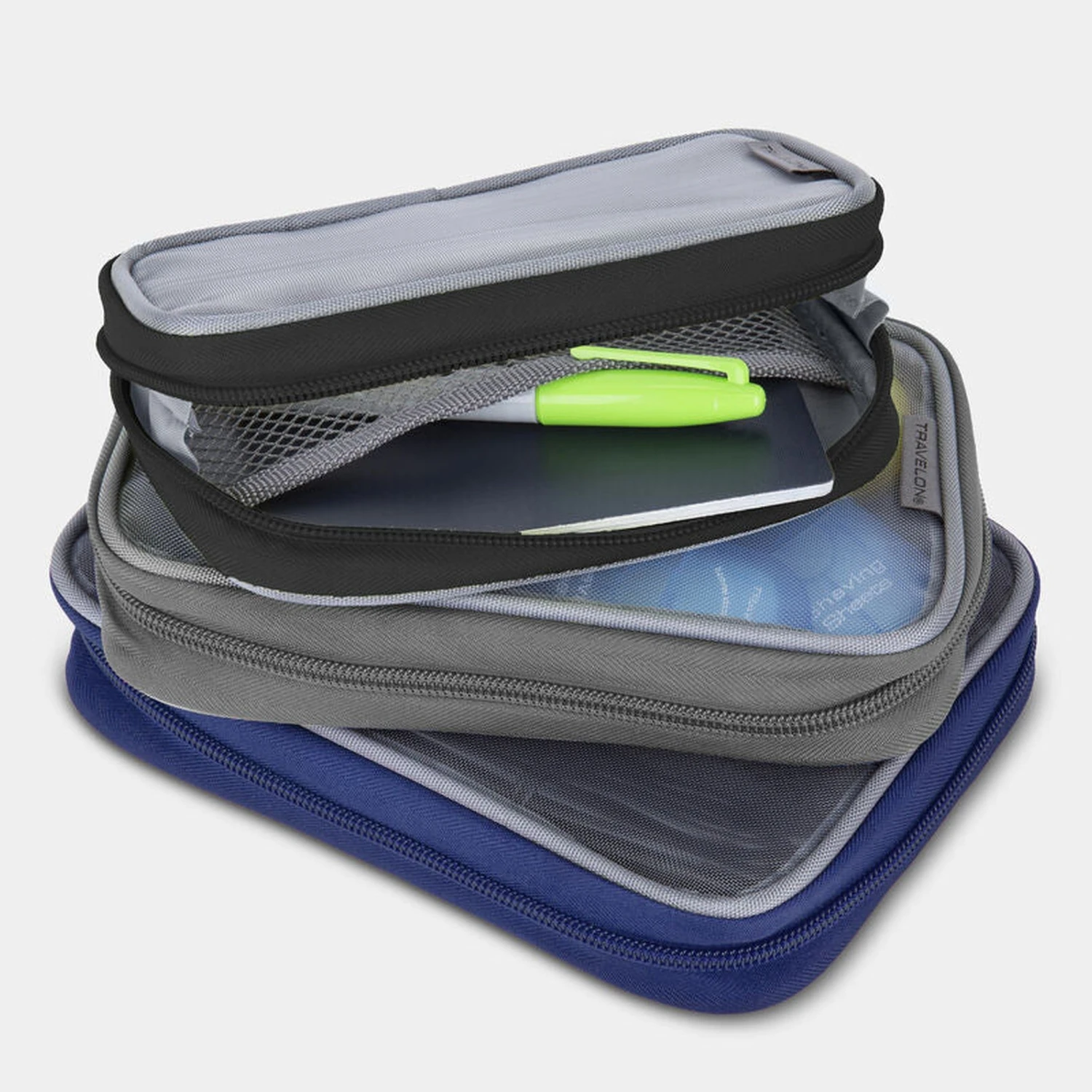 Travelon Set Of 3 Packing Squares 2 Travelon Set Of 3 Packing Squares - Image 2