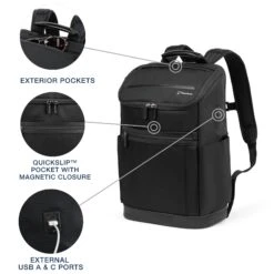 Travelpro Crew Executive Choice 3 Medium Top Load Backpack 26 Travelpro Crew Executive Choice 3 Medium Top Load Backpack -Victorinox Shop Travelpro Crew Executive Choice 3 Medium Top Load Backpack 7