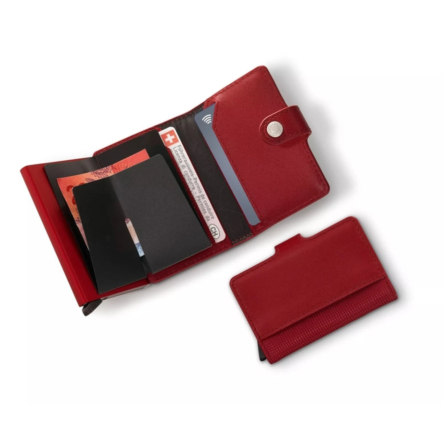 Victorinox Altius Secrid Leather Card Wallet 4 Victorinox Altius Secrid Leather Card Wallet - Image 4