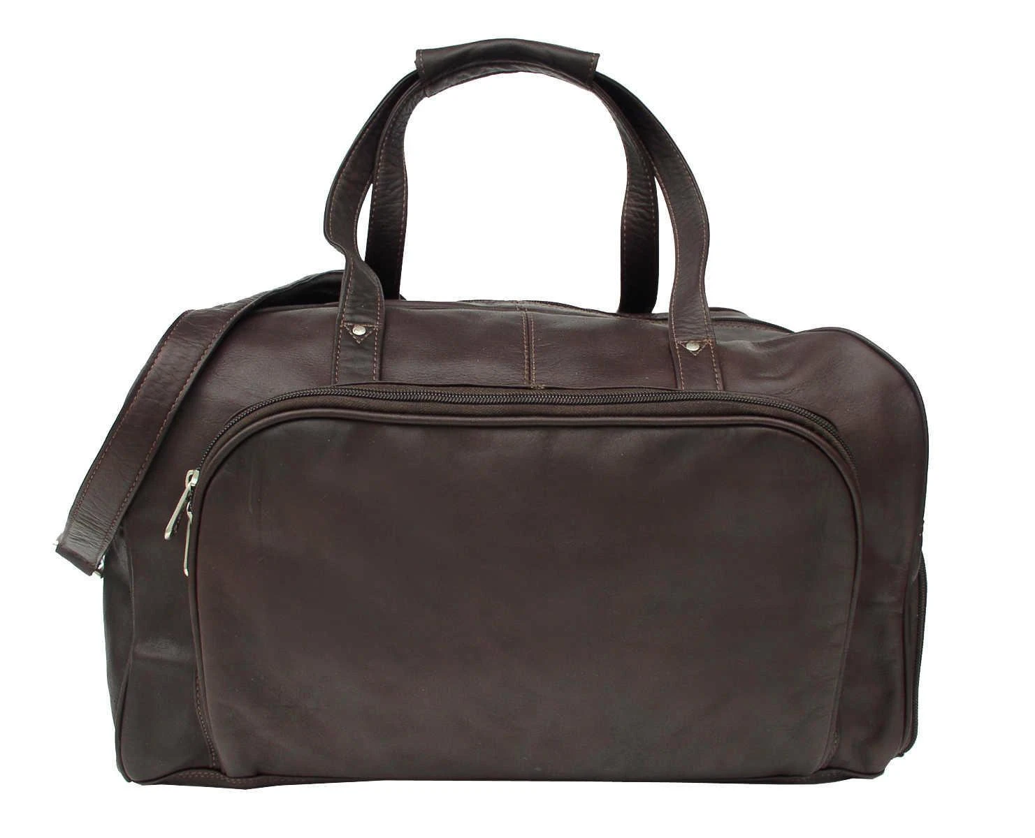 Piel Leather Deluxe Carry-on Duffel 2 Piel Leather Deluxe Carry-on Duffel - Image 2