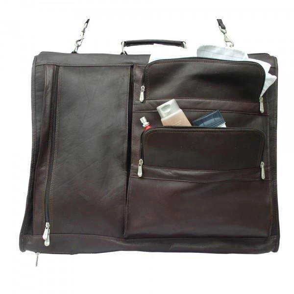 Piel Leather Executive Expandable Garment Bag 4 Piel Leather Executive Expandable Garment Bag - Image 4