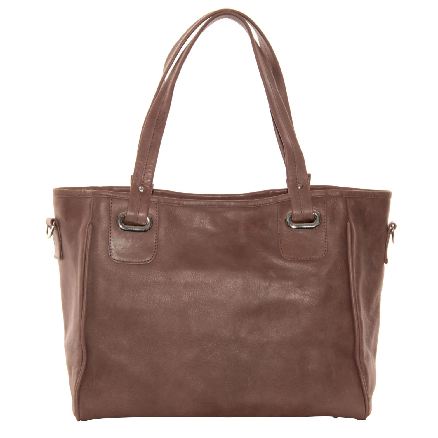 Piel Leather Open Tote Bag 3 Piel Leather Open Tote Bag - Image 3