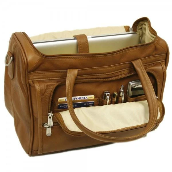 Piel Leather Small Computer Carry-All Bag 2 Piel Leather Small Computer Carry-All Bag - Image 2